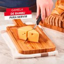 Ver imagem 4 de Gamela Tabua de Corte Churrasco Petiscos 40x14x1,5cm Clink