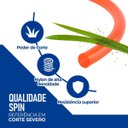 Ver imagem 5 de Bobina Fio Nylon Redondo para Roçadeira 3mm 1kg 124m Laranja
