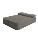 Ver imagem 6 de Sofá Cama Puff Modular Dobrável 1,90m Duo Boucle - Balaqui Cor:cinza Claro