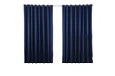 Ver imagem 3 de Cortina Jacquard Luxo em Tecido Semi Blackout Sala 4,00x2,80:azul Escuro