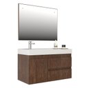 Ver imagem 2 de Conjunto Gabinete para Banheiro com Espelheira Califórnia 80