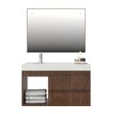 Ver imagem 4 de Conjunto Gabinete para Banheiro com Espelheira Califórnia 80