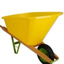 Ver imagem 5 de Carriola de Polietileno Tipo Baleia Caçamba 150 Litros CADIOLI