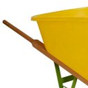 Ver imagem 4 de Carriola de Polietileno Tipo Baleia Caçamba 150 Litros CADIOLI