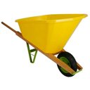 Ver imagem 1 de Carriola de Polietileno Tipo Baleia Caçamba 150 Litros CADIOLI