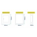 Ver imagem 4 de Quadro de Distribuição Andaluz 44 Din Sobrepor Barramento Trifásico 150a