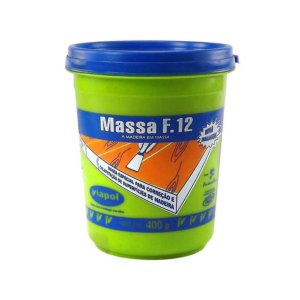 Massa para Reparo em Madeira F-12 Branco 400g - Viapol