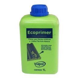 Ecoprimer Viapol Primer para Telhado e Manta Asfáltica 1l - 1