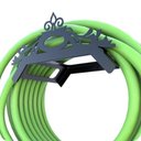 Ver imagem 1 de Suporte Enrolador De Mangueira De Jardim Classic Preto