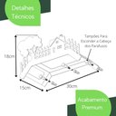 Ver imagem 5 de Suporte Enrolador De Mangueira De Jardim Home Preto