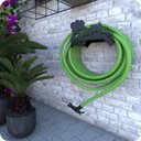 Ver imagem 3 de Suporte Enrolador De Mangueira De Jardim Home Preto