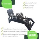 Ver imagem 2 de Suporte Enrolador De Mangueira De Jardim Home Preto