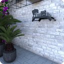 Ver imagem 4 de Suporte Enrolador De Mangueira De Jardim Home Preto