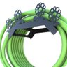 Suporte Enrolador De Mangueira De Jardim Flor Preto - 1