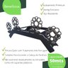 Suporte Enrolador De Mangueira De Jardim Flor Preto - 2