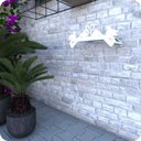 Ver imagem 4 de Suporte Enrolador De Mangueira De Jardim Passaro Branco