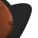 Ver imagem 3 de O Arranhador de Parede para Gatos B100:Preto Acetinado