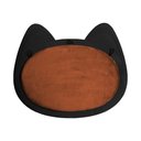 Ver imagem 1 de O Arranhador de Parede para Gatos B100:Preto Acetinado