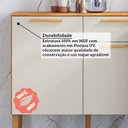 Ver imagem 5 de Cozinha Modulada Compacta 100% MDF 2 Peças 4 Portas 1 Gaveta Viena Espresso Móveis Bege/Canela/Off White