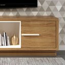 Ver imagem 2 de Rack para Tv até 65 Polegadas Ra2002 Natural/off White Tecnomobili