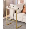 Mesinha para Notbook Max com Pés de Ferro Dourado e Pérola - 1