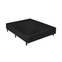 Ver imagem 1 de Box Base Blindado Corino -viuva 128x188x38- Novo:preto