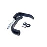 Maçaneta Para Porta Fechadura Modelo Alavanca - Preto Fosco Universal - 3