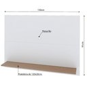 Ver imagem 4 de Painel Tv 50 com Prateleira Columbia Branco Montana