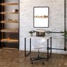 Kit 2 Pés de Mesa Ferro Estilo Industrial Desing arrojado Elegante mesas e escrivaninhas home office - 2