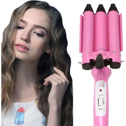 Modelador de Cachos Triondas Ondulador Bivolt Cacheador 25mm