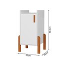 Ver imagem 2 de Armário Balcão Poseidon Multiuso com 1 Porta para Bebedouro Filtro Cafeteira - Branco