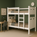 Ver imagem 2 de Beliche Adulto ou Infantil com 02 Colchões D33 Solteiro Grade Proteção Completa Robusta