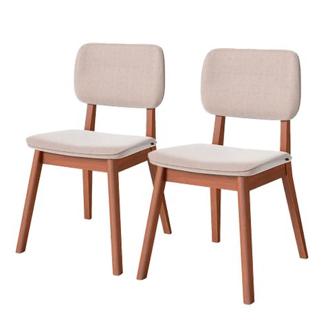 Cadeiras Madeira Maciça Linho/nature Class Fabrispuma