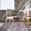 Ver imagem 6 de Cadeiras Madeira Maciça Linho/nature Class Fabrispuma