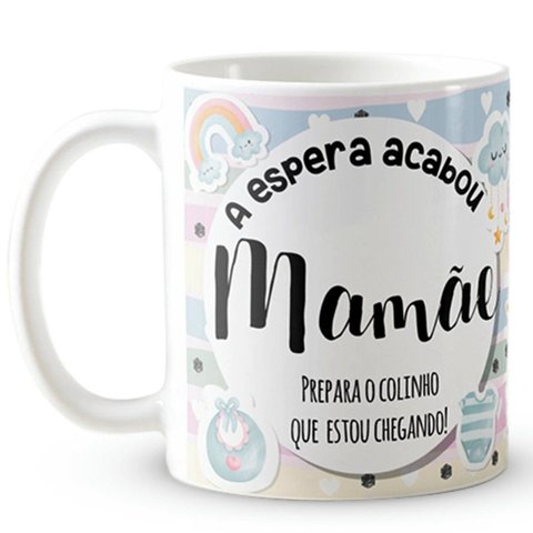 Caneca Presente Mamãe Inicio de Gravidez para Gestante