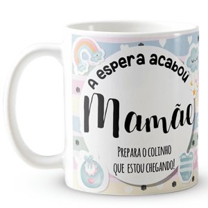 Caneca Presente Mamãe Inicio de Gravidez para Gestante