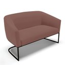 Ver imagem 3 de Namoradeira e 2 Poltronas Industrial Preto Stella Veludo D03 - D’Rossi