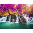 Ver imagem 2 de Papel de Parede Cachoeira Natureza Mata 3d 6m² Nch192