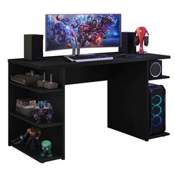 Mesa para Computador Gamer Escrivaninha 9409 Madesa - Preto - 3