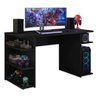 Mesa para Computador Gamer Escrivaninha 9409 Madesa - Preto - 3