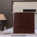 Ver imagem 4 de Interruptor Duplo Simples 70x70 Movel Sleek Marrom Margirius Cor:marrom