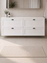 Ver imagem 1 de Gabinete para Banheiro com Tampo 160cm Retro MDF Branco Milano - On Móveis