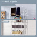 Ver imagem 5 de Rack Organizador Lavanderia Maquina de Lavar C/ 3 Prateleira