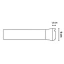 Ver imagem 2 de Rodapé 05cm Poliestireno Lev51 Preto Santa Luzia 2,4 Metros