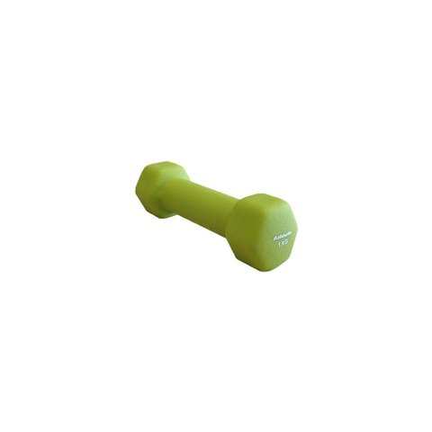 Halter Athletic Sextavado 1kg em Neoprene Conforto e Aderência para Treino de Musculação em Casa