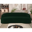 Ver imagem 2 de Sofá 4 Lugares para Sala de Estar Living 260cm Theo D06 Veludo Esmeralda - Mpozenato