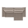 Sofá Nevasca 1,80m Retrátil Reclinável Suede Capuccino Xflex Sofás - 5