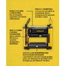 Plaina Desengrossadeira Portátil STANLEY STP18 1800W corte 315mm x 150mm STP18-B2 - 10