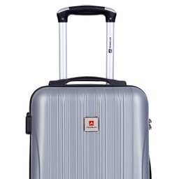 Mala Travelux Baden Tamanho M Prata - 5