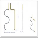 Ver imagem 3 de Kit Resistência Inferior para Forno Smart60s 127v - 5 peças